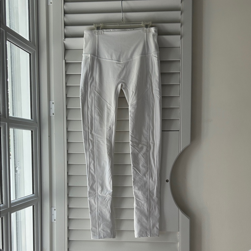 lululemon athletica Pure White Leggings